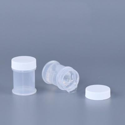 Cina Customizable 30g Screw Cap White Plastic Jars with Lids for Face Cream Jar Cosmetic Cream Jars in vendita