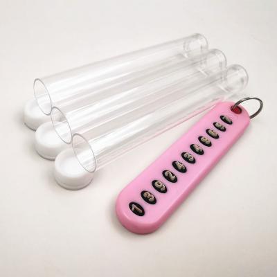 Китай PVC/PC transparent plastic cylinder tubes packaging pipe with diameter of 12mm продается