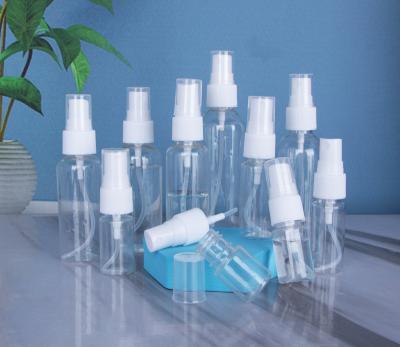 China Empty transparent 5ml 8ml 10ml 15ml 20ml 30ml 50ml 60ml 80ml 100ml 120ml 150ml 180ml 210ml 240ml plastic spray bottles zu verkaufen