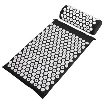 Китай Acupressure Spike Mat Muscle Relaxation Yoga Massage Mat And Pillow Set For Adults продается