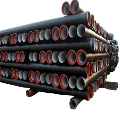 China Pipeline ISO2531, EN545, EN598 Bitumen Coated Ductile Iron Pipes Manufacturer for sale