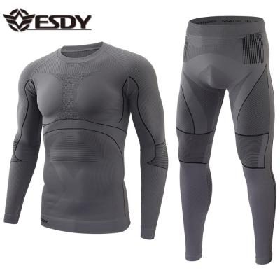 China ESDY 2Colors Body Thermal Underwear Set Thermal Underwear For Men for sale