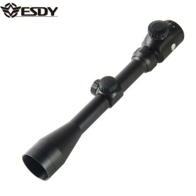 China Aircraft-grade Alloy ESDY Device 4-16X40e Chain Rifle Scope Dot Laser Sight Aluminum Tactical Red Luminous Red Scope for sale