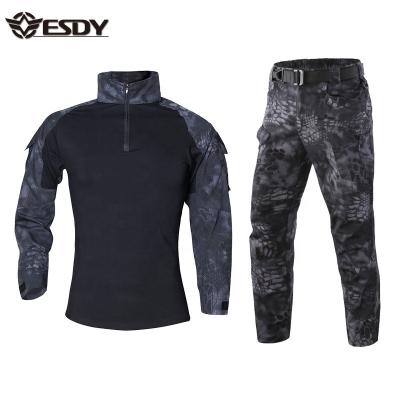 China ESDY Anti-UV Tactical Military Shirt + Outdoor Hunting Cargo Pants Army Suits for sale