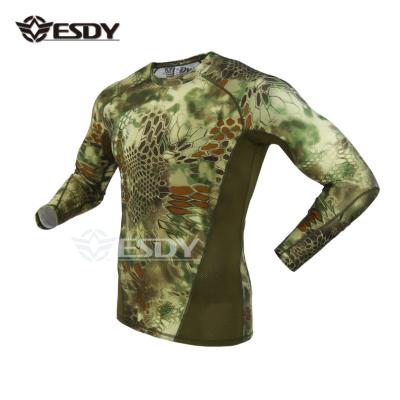 China Hunting QUICK DRY Shirts Camouflage Army ESDY Tactical Long Sleeve Shirt for sale