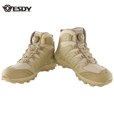 China Anti-Smell ESDY Men's Military Tactical Boots Waterproof Heighten Combat Boots for sale