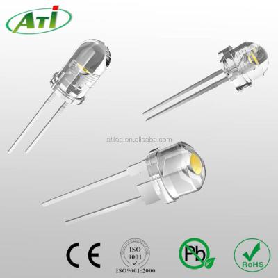 China INGAN Factory High Quality 3mm Dip Led Diode Water Clear Red Color for sale