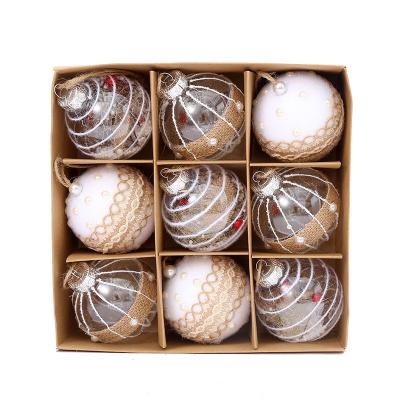 China Muslim PP Ramadan Gift Supplierseid Tree Decoration Ornament Balls for sale