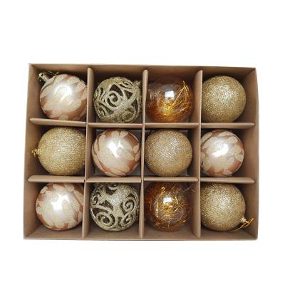 China Muslim PP Ramadan Gift Eid Tree Decoration Ornament Balls 6cm for sale