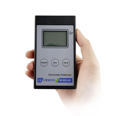 China Resin (ABS+PC) QP-ESD201 ESD Antistatic Handheld Test Equipment Digital Static Field Meter for sale