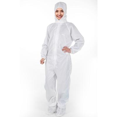 China QEEPO anti static clean room clothing high quality esd garment antisatic coverall for sale