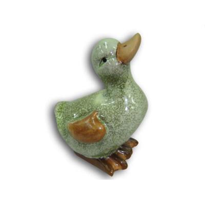 China Modern Ceramic Duck Figurine Animal Statue Garden Home Decor Gifts for sale