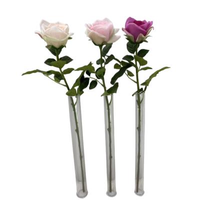 China 5 Heads Peony Rose Flowers Bouquet Wedding Home Decoration Artificial Flower Wedding Decorative Group for sale