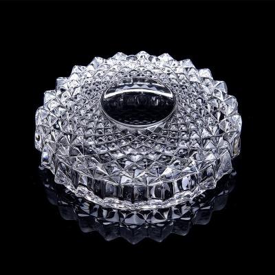 China Eco-friendly Souvenir Crystal Portable Custom Glass Ashtray For Women for sale