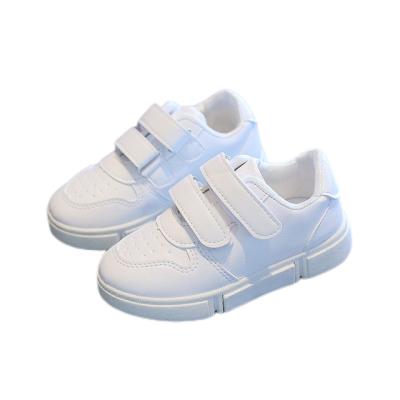 China 2021 autumn new (25-36) size small white board shoes school children's sports durable shoes for sale