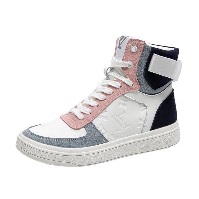 China Fashion Trend Dropshipping Shoes High Top Couples Thick Unique Shoes For Winter 2022 Casual Shoes Sneaker for sale