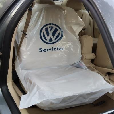 China Disposable Sports Car Seat Cover 5 in 1 PE/Non-woven Disposable Car Seat Cover for sale