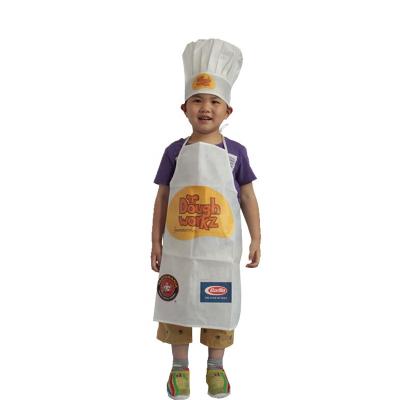 China Kids Breathable Disposable Apron With Funny Printing for sale