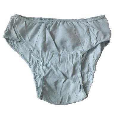 China Anti-bacteria HOT! Single Use 100% Cotton Disposable Underwear, Nonwoven Printing Disposable Panties For Women for sale