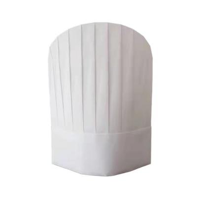 China Custom Plastic Nonwoven Paper Restaurant Hat And Chef Hats for sale