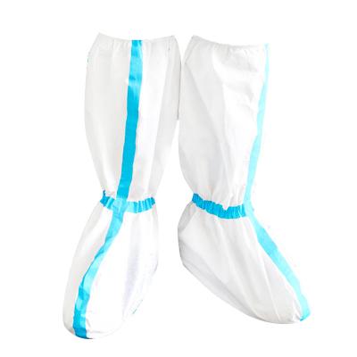 China Daily use factory supply waterproof SFmicroporous and PVC non-slip disposable plastic bottom boot covers for sale