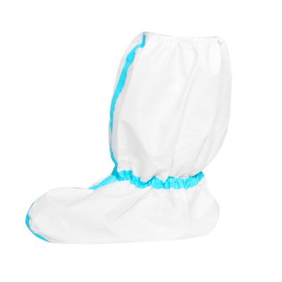 China Personal Care Products Booties Heavy Duty Disposable Polyethylene Microporous Booty Boot Covers Quality for sale