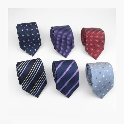 China Formal Men's Classic Woven Silk Tie Jacquard Neck Ties for sale