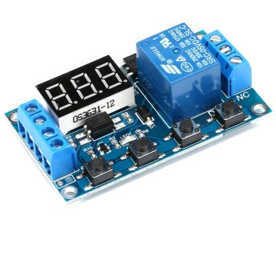 China Relay Module Channel 5V Relay Module Trigger OFF/ON Switch Timing Time Delay Cycle 1,999 Minutes for sale