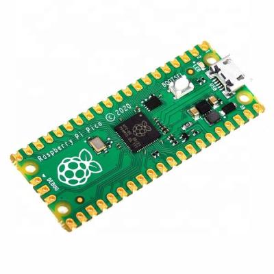 China Original Raspberry Pi RP2040 Pico Based Flexible Microcontroller Mini 51 x 18mm Running Development Board for sale