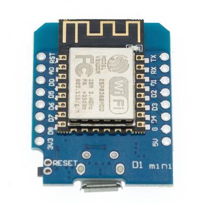 China Mini PRO V3.0.0 WIFI IoT Development Board NodeMCU Lua IOT Board 3.3V ESP8266 ESP-12 ESP-12F CH340G CH340 V2 USB WeMos D1 With Pins for sale