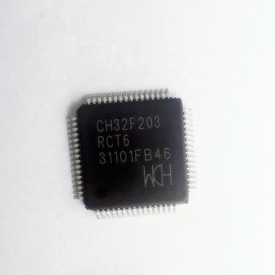 China / Compatible Replacement CH32V103R8T6 CH32V103C8T6 CH32F103 CH32V103 RISC-V MCU STM32 Spare GD32 MCU for sale