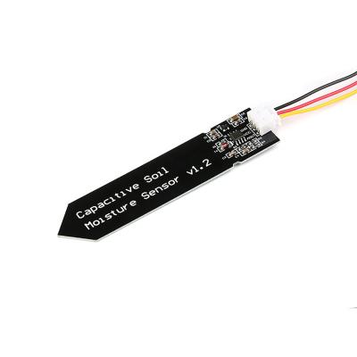 China Wholesale Diy Anticorrosion Analog Capacitive Soil Moisture Sensor V1.2 Electronic Soil Moisture Sensor Module For Arduino for sale