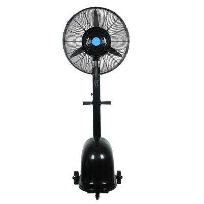 China Air Cooling Fan Summer Water Cooling Stand Spray Fans 30inch Mist Fans With Tank Outdoor Water Mist Fan 110V for sale