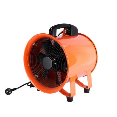 China Hotel 10 Inch 110V Portable Axial Fan Industrial Strong Portable Exhaust Fan Mobile Fan for sale