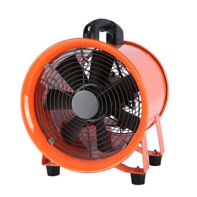 China Hotel 8 Inch 110V Portable Axial Fan Industrial Strong Portable Exhaust Fan Mobile Fan for sale