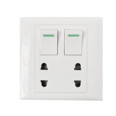 China Foshan Cambodian Factory 5 Hole 8 Hole HOTEL Style HOTEL Style HOTEL Non-Standard ABS Socket Switch Socket for sale