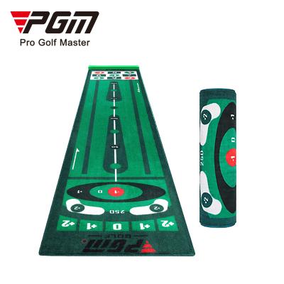 China Customizable PGM TL016 Practice Velvet Golf Putting Mat Indoor Custom Golf Putting Mat for sale