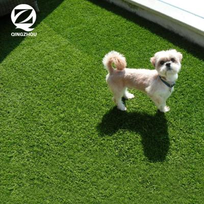 China Straight +Curved Grass UV Resistant Outdoor Garden Artificial Grass For Pet Play for sale