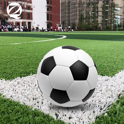 China Direct Factory PE QZ L004 Soccer Turf Artificial Football Grass for sale