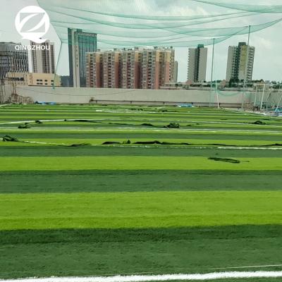 China QINGZHOU L004-D6 High Quality PE Soccer Grass Football Artificial Turf For Rooftop for sale