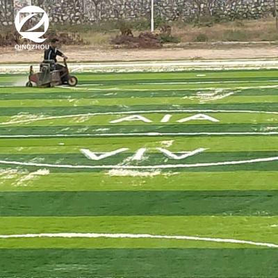 China QINGZHOU L004-D6 50mm PE Synthetic Football Grass Artificial Turf For Football Pitch for sale