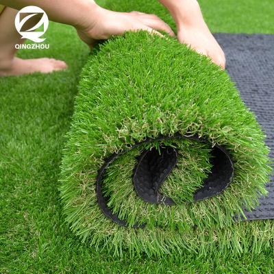 China QINGZHOU L001 Landscape Grass Garden Artificial Turf Manufacturer Artificial Grass The Backyard for sale