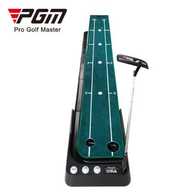 China Golf Practice PGM TL023 Velvet Indoor Golf Putting Mat With Ball Return for sale