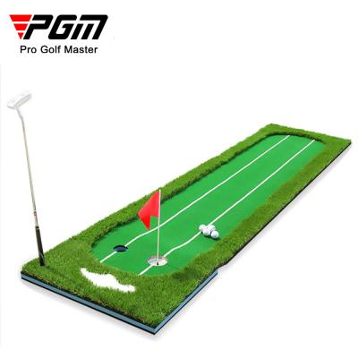 China Artificial Grass + EVA Based PGM GL009 High Quality Putting Green Mat Lightweight Custom Golf Putting Green for sale