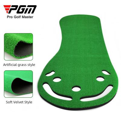 China Artificial Golf Practice Mat Golf Slope Putting Green Home Portable Grass PGM GL013 Putting Green for sale