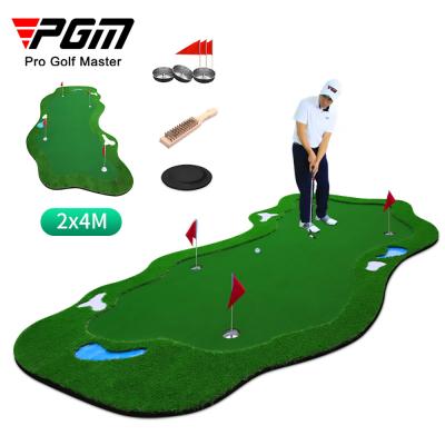 China Golf Grass+EVA PGM GL016 Indoor Putting Green Mat Artificial Backyard Training Mat for sale