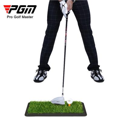 China With Ball TEE PGM Wholesale Small Size Protective Edge Non-Slip Bottom Driving Range Golf Hitting Mat for sale