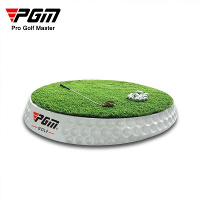 China 4 Premium Colors PGM 3d Driving Range Simulator Nylon Synthetic Turf Customized Soft Golf Hitting Mat for sale