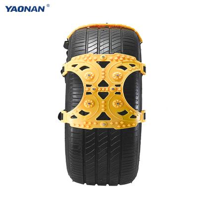 China Anti Skid Factory Outlet TPU Material Tire Chains Snow Tire Chains Car Chains for sale