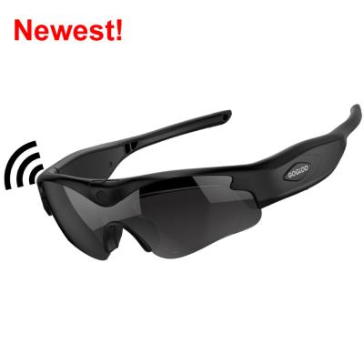 China NEW wifi HD1080P outdoor sports tillable camera sunglasses camera glasses for sports for sale